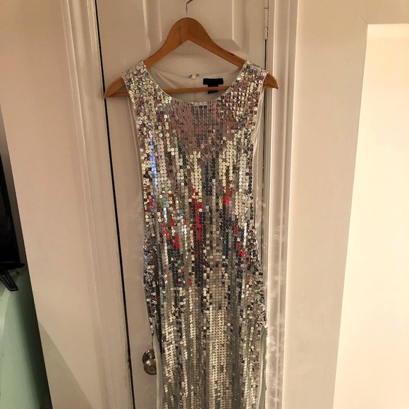 Sequined, glamorous maxi dress. SOLD - Picture 1 of 9